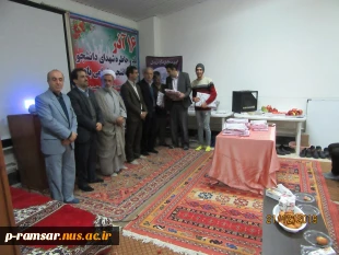 تقدیر از دانشجویان برتر علمی و فرهنگی و ورزشی آموزشکده 3