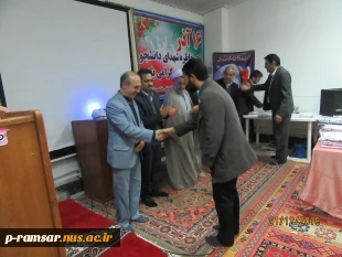 تقدیر از دانشجویان برتر علمی و فرهنگی و ورزشی آموزشکده 5