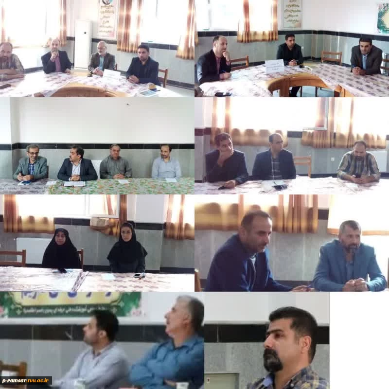 برگزاری جلسه شورای اداری آموزشکده 2