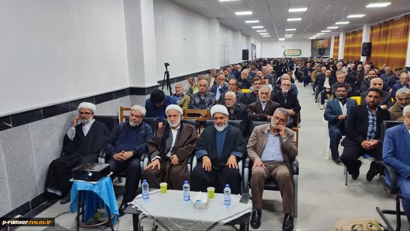 برگزاری نخستین مراسم سالگرد خاکسپاری شهید گمنام در آموزشکده فنی و حرفه ای رامسر 9