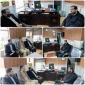 نشست مشترک هیات رئیسه آموزشکده و رییس کلانتری کتالم و سادات‌شهر