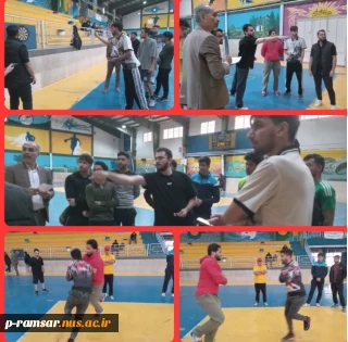 برگزاری مسابقات انتخابی ورزش‌های همگانی دانشجویان دانشگاه ملی مهارت مازندران