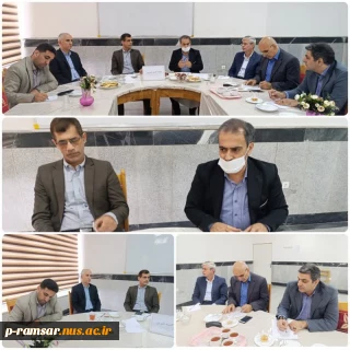 نشست مسئولین آموزشکده با شخصیتهای اجتماعی فعال شهرستان در حوزه خیریه