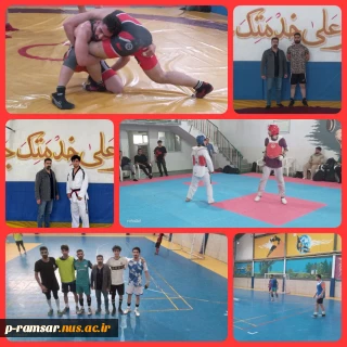 درخشش دانشجویان آموزشکده ملی مهارت رامسر در مسابقات انتخابی ورزشی تیم استان مازندران