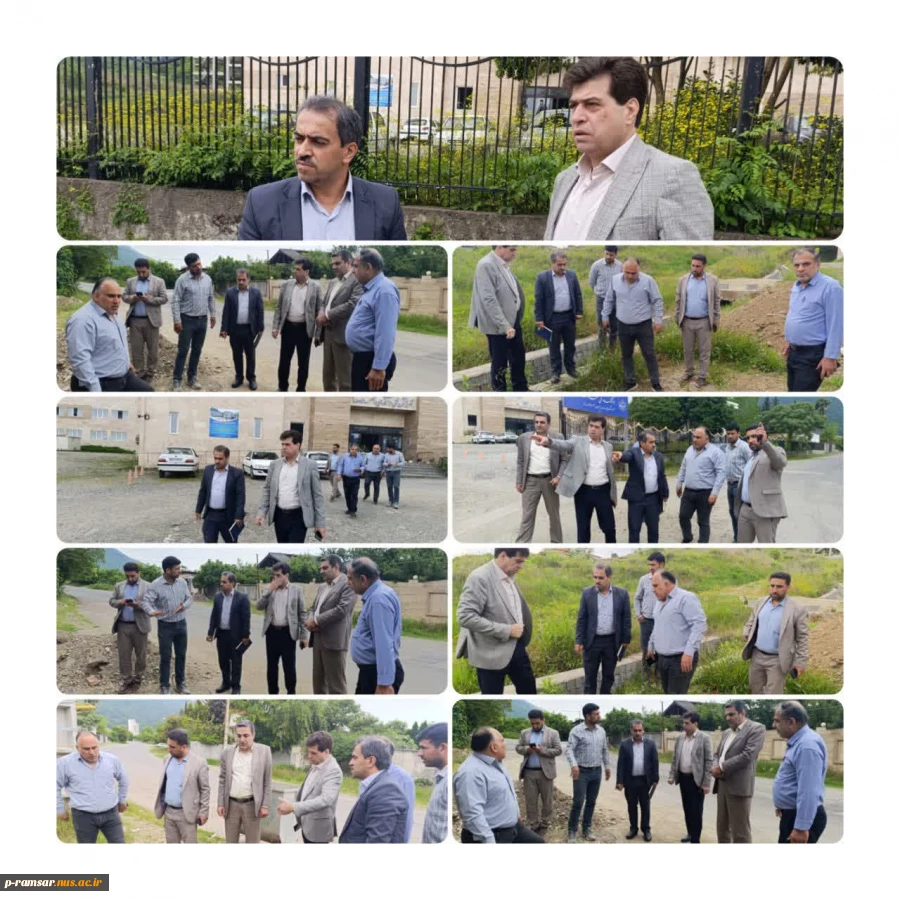 بازدید مهندس خوش قلب شهردار کتالم و سادات‌شهر به اتفاق هیئت همراه از آموزشکده 2