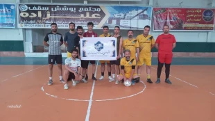 برگزاری مسابقات ورزشی تدارکاتی و دوستانه کارکنان و دانشجویان آموزشکده 2