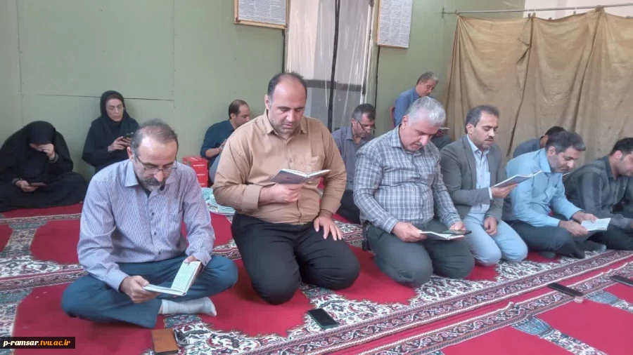 برگزاری مراسم زیارت عاشورا و سوگواری به مناسبت سالگرد رحلت پیامبر اکرم (ص) 2
