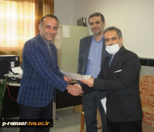 تقدیر از اساتید گروه حسابداری و کارکنان حوزه اداری و مالی به مناسبت 15 آذر؛ روز ملی حسابدار 2