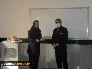 تقدیر از اساتید گروه حسابداری و کارکنان حوزه اداری و مالی به مناسبت 15 آذر؛ روز ملی حسابدار 7