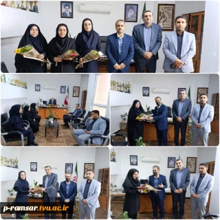تقدیر از بانوان شاغل در آموزشکده ملی مهارت پسران رامسر