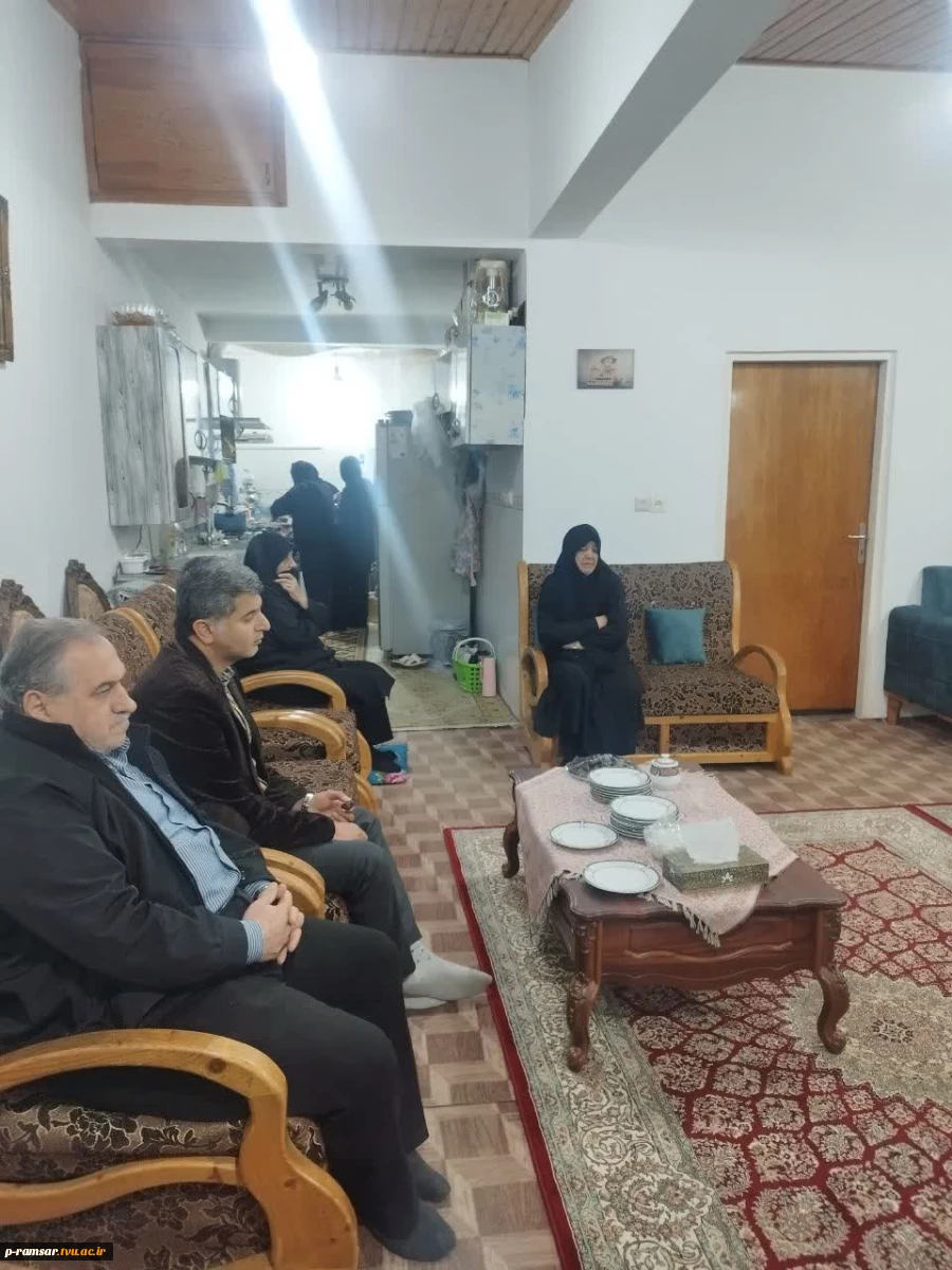 دیدار با خانواده شهید رمضان 4