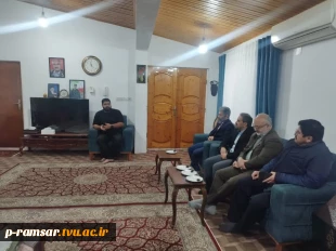 دیدار با خانواده شهید رمضان 6