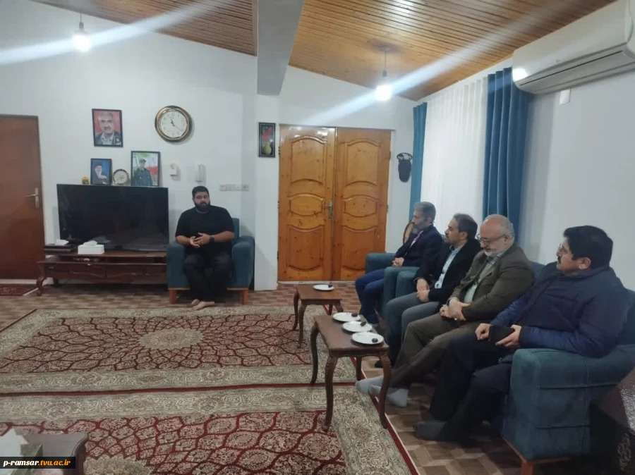 دیدار با خانواده شهید رمضان 6