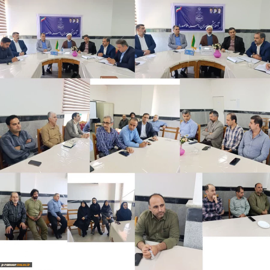 بازدید سرپرست دانشگاه ملی مهارت استان مازندران و هیات همراه از پروژه های عمرانی آموزشکده رامسر 3