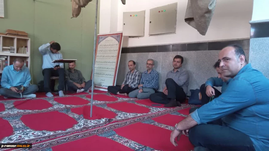 برگزاری مراسم قرائت زیارت پرفیض عاشورا 4