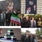 حضور جمعی از کارکنان آموزشکده پسران رامسر (ملاصدرا) درمراسم وداع با رهبر شهید