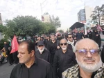 حضور جمعی از کارکنان آموزشکده پسران رامسر (ملاصدرا) درمراسم وداع با رهبر شهید 2