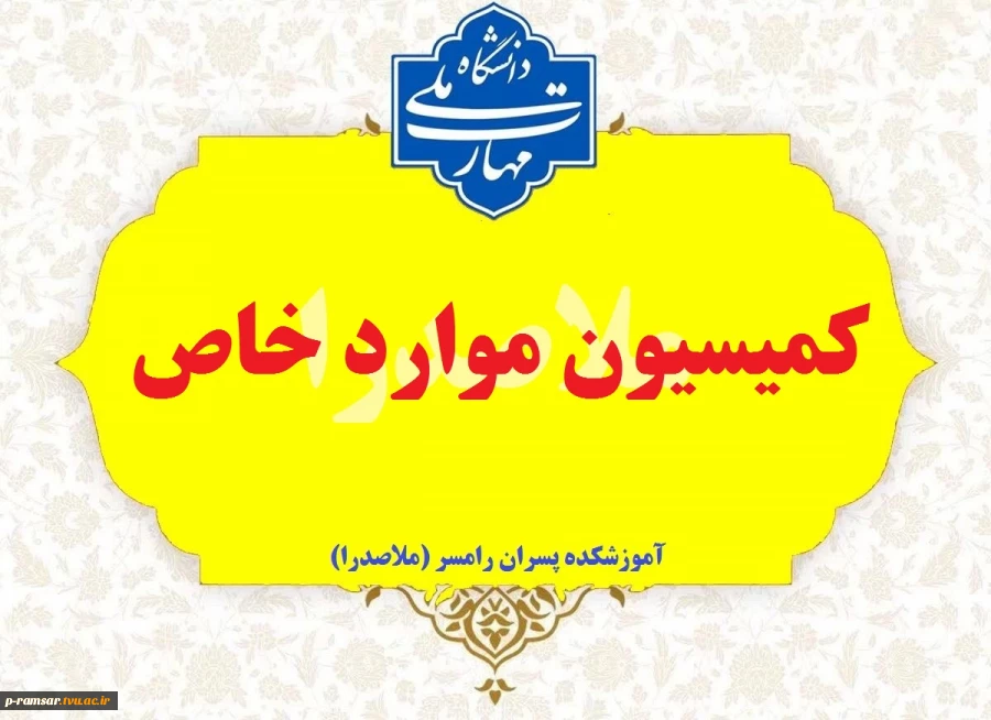 کمیسیون موارد خاص 3